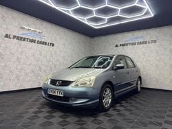 Blue Used 2004 Honda Civic SE Hatchback | £2,499 (Fair price)