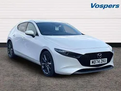 White Used 2025 Mazda 3 Exclusive-Line Hatchback | £20,950