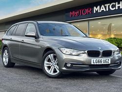 Silver Used 2016 BMW 320 Sport Line Estate | £10,999 (Super price)