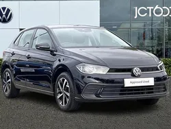 Black Used 2023 VW Polo Life Hatchback | £16,785 (Fair price)