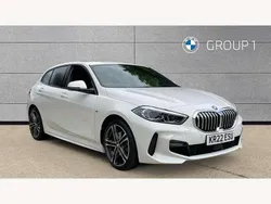 White Used 2022 BMW 118 M Sport Hatchback | £24,991 (A bit pricey)