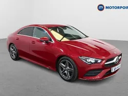 Red Used 2022 Mercedes CLA200 AMG line Coupe | £21,399 (Fair price)