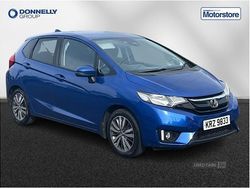 Blue Used 2016 Honda Jazz EX Hatchback | £9,995 (Fair price)