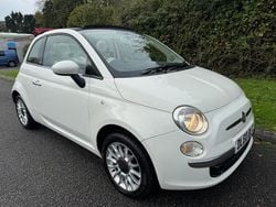 White Used 2011 Fiat 500 Lounge Cabriolet | £4,295 (Good price)