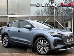Blue New 2024 Audi Q4 Sportback e-tron Sport SUV | £40,990 (Super price)