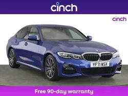 Blue Used 2021 BMW 318 M Sport Sedan | £22,049 (Fair price)