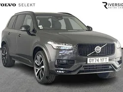 Platinum grey Used 2024 Volvo XC90 Plus SUV | £44,490 (Super price)