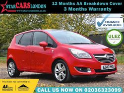 Red Used 2016 Vauxhall Meriva MPV | £7,000 (Fair price)