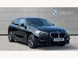 Jet black Used 2022 BMW 118 Sport Line Hatchback | £19,395 (Good price)