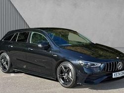 Black Used 2024 Mercedes CLA35 AMG Premium Plus Estate | £39,380