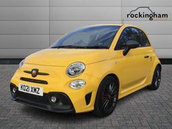 Yellow Used 2021 Abarth 595 Competizione Hatchback | £16,990 (A bit pricey)
