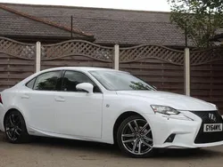 White Used 2014 Lexus IS300h Sport Line Sedan | £14,790 (Fair price)