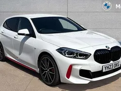 Alpine white Used 2023 BMW 128 Comfort Edition Hatchback | £27,592 (Fair price)