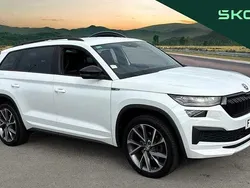 White Used 2024 Skoda Kodiaq SportLine SUV | £31,905 (Fair price)