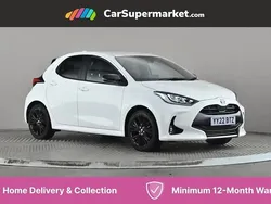 White Used 2021 Toyota Yaris Hybrid City Hatchback | £17,076 (Fair price)