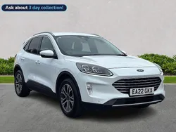 White Used 2022 Ford Kuga Titanium SUV | £17,399 (Good price)