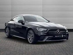 Black Used 2022 Mercedes E300 AMG Line Premium Coupe | £29,890 (Good price)