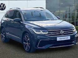 Grey Used 2021 VW Tiguan R-line SUV | £26,245 (Fair price)