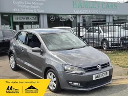 Grey Used 2013 VW Polo Edition Hatchback | £8,500 (Fair price)