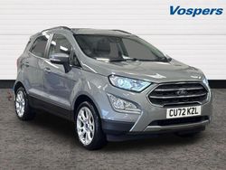 Silver Used 2022 Ford Ecosport Titanium SUV | £12,900 (Fair price)