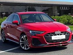 Red Used 2025 Audi A3 S-Line Sedan | £29,950 (A bit pricey)