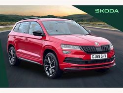 Red Used 2019 Skoda Karoq SportLine SUV | £23,095 (Fair price)