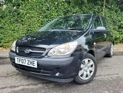 Black Used 2007 Hyundai Getz Hatchback | £2,499 (Fair price)