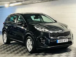 Black Used 2016 Kia Sportage 2 SUV | £6,489 (Good price)