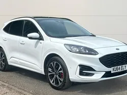 White Used 2021 Ford Kuga ST-Line X SUV | £19,639 (Fair price)