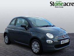 Grey Used 2022 Fiat 500 Pop Hatchback | £7,495