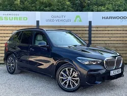 Black Used 2022 BMW X5 M Sport SUV | £48,990 (Fair price)