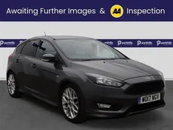 Grey Used 2017 Ford Focus ST-Line Hatchback | £6,270 (Fair price)