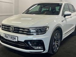 White Used 2017 VW Tiguan R-line SUV | £15,750 (Fair price)