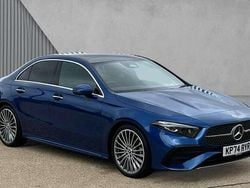 Blue Used 2024 Mercedes A200 AMG Line Premium Plus Sedan | £27,016 (Fair price)