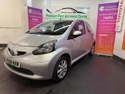 Silver Used 2008 Toyota Aygo Platinum Hatchback | £2,950