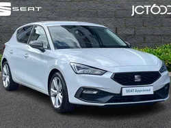 White Used 2022 Seat Leon FR Hatchback | £17,950 (A bit pricey)