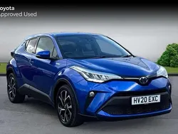 Blue Used 2020 Toyota C-HR Design SUV | £17,335 (Fair price)