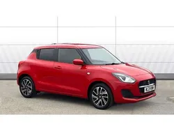 Red Used 2021 Suzuki Swift SZ-L Hatchback | £11,375 (Fair price)