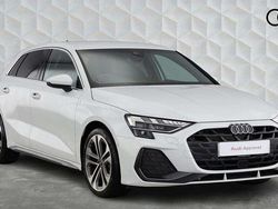 White Used 2025 Audi A3 S-Line Hatchback | £29,300 (A bit pricey)