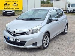 Silver Used 2012 Toyota Yaris Hatchback | £4,488 (Fair price)