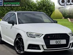 Ibis white Used 2018 Audi S3 Black Edition Hatchback | £21,950 (Fair price)