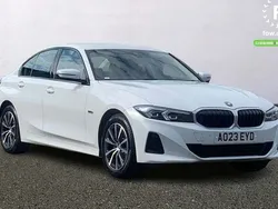 White Used 2023 BMW 330e Sport Line Sedan | £27,499 (Good price)