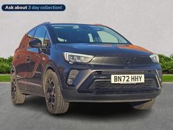 Grey Used 2022 Vauxhall Crossland Ultimate SUV | £13,543 (Fair price)