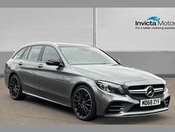 Mountain grey metallic Used 2018 Mercedes C43 AMG Premium Plus Estate | £25,000 (Good price)