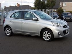 Silver Used 2016 Nissan Micra Acenta Hatchback | £5,990 (Fair price)