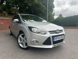 Silver Used 2014 Ford Focus Titanium Hatchback | £6,495 (Fair price)