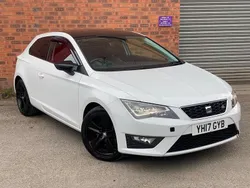 White Used 2017 Seat Leon FR Hatchback | £6,795 (Fair price)