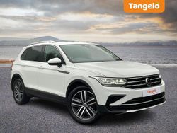 White Used 2021 VW Tiguan Elegance SUV | £22,100 (Good price)