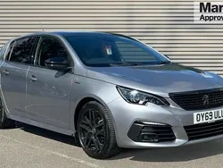 Grey Used 2019 Peugeot 308 GT-line Hatchback | £10,290 (Fair price)