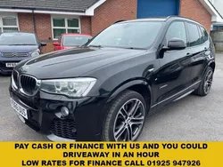 Black Used 2016 BMW X3 M Sport SUV | £13,299 (Fair price)